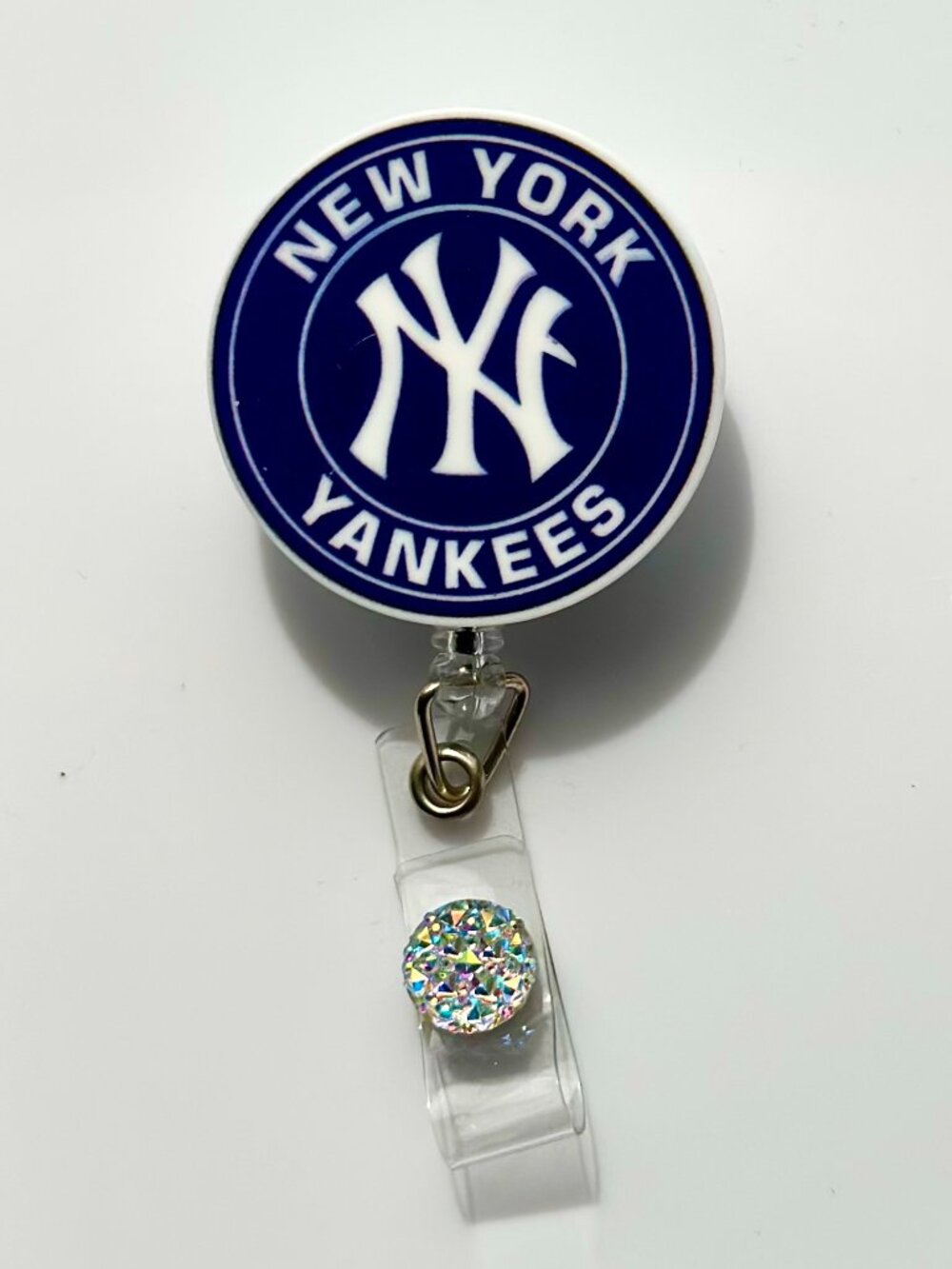 New York Yankees Work Badge Reel Perfect for Nurses and Medical Staff